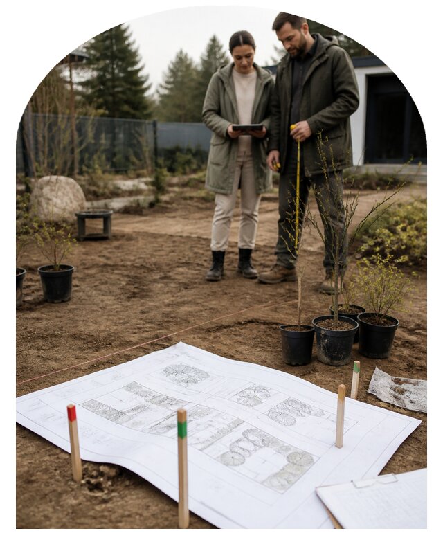 Дендроплан участка в Ступине по цене от 7796 р. | Метпроект-Стп